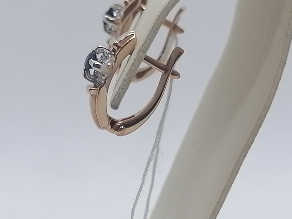 СЕРЬГИ БРИЛЛИАНТ (Au 585)