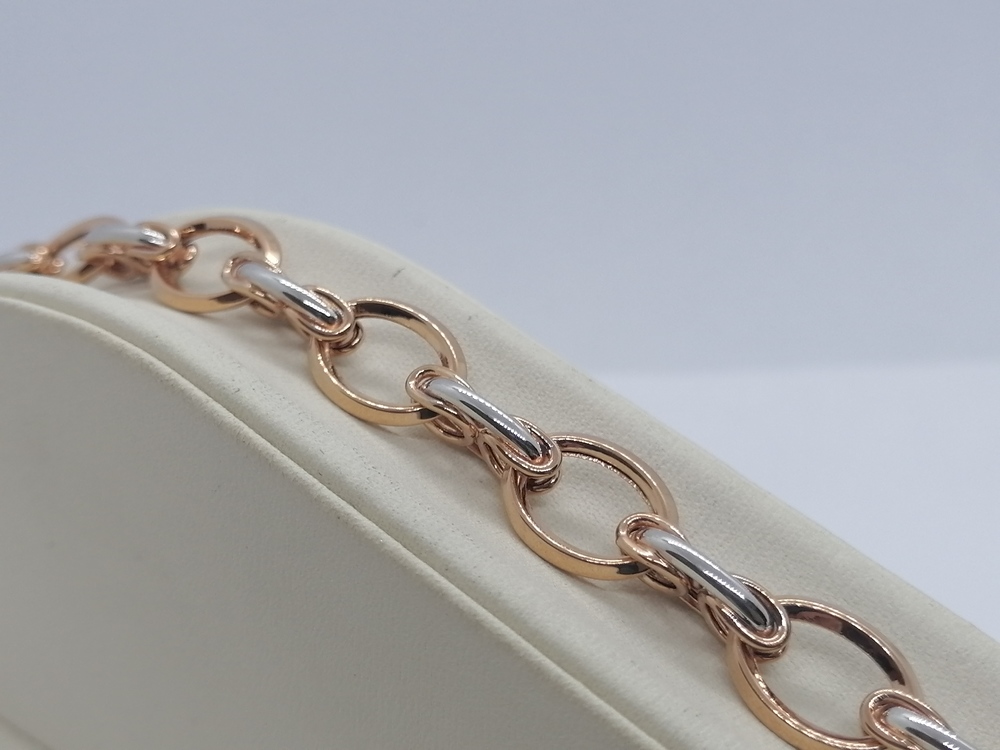 БРАСЛЕТ ПУСТОТЕЛЫЙ Фантазия (Au 585)