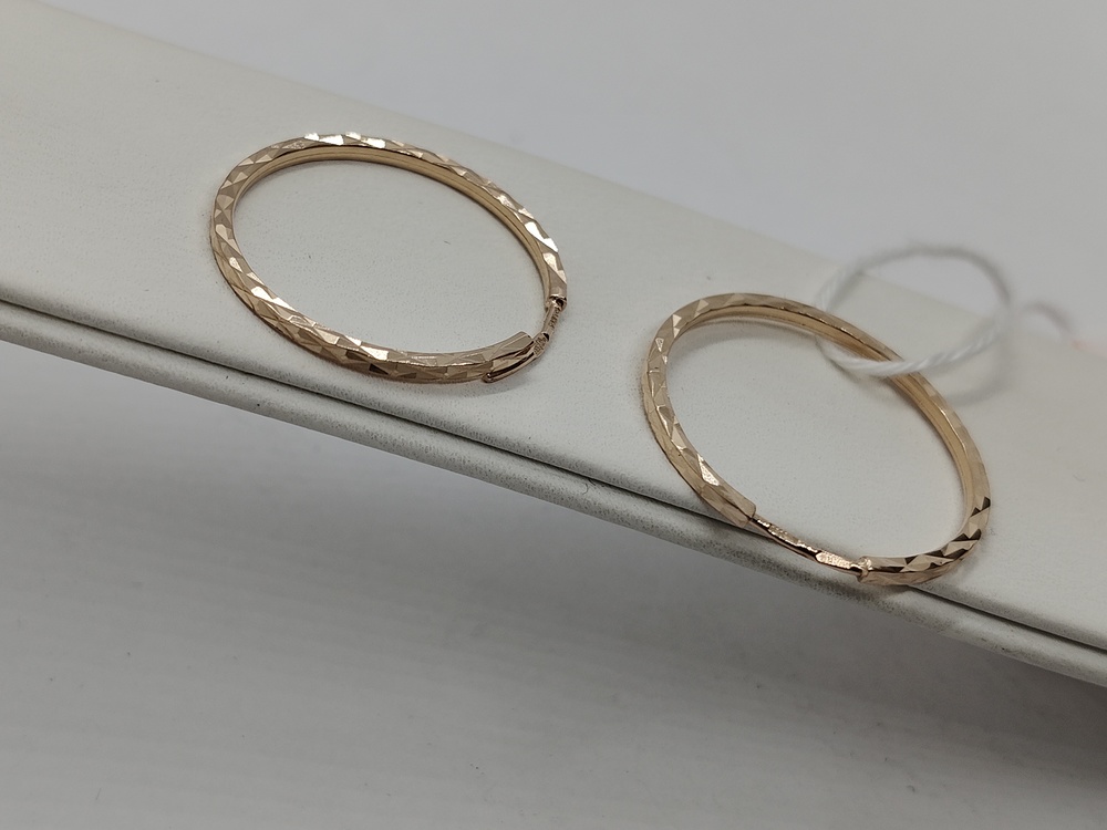 СЕРЬГИ КОНГО (Au 585)