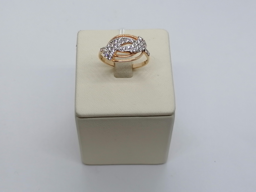КОЛКМИ585 КОЛЬЦО С КАМНЯМИ (Au 585)