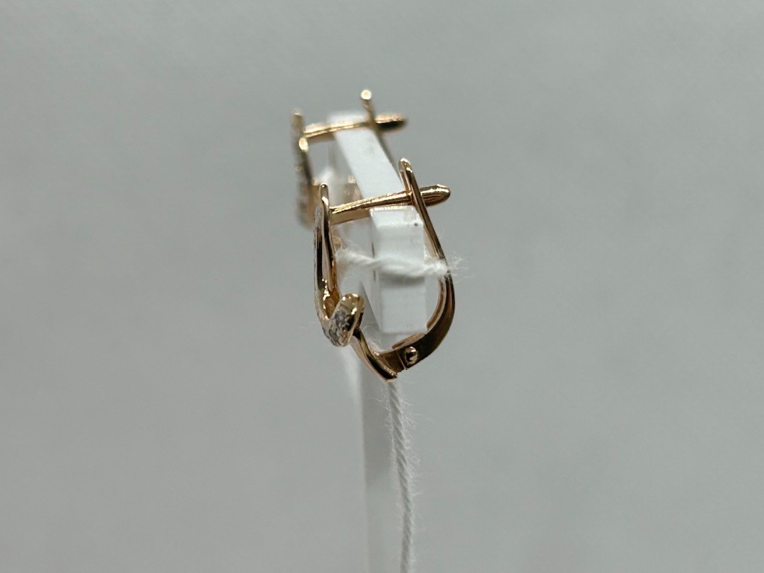 СЕРЬГИ С КАМНЯМИ (Au 585)