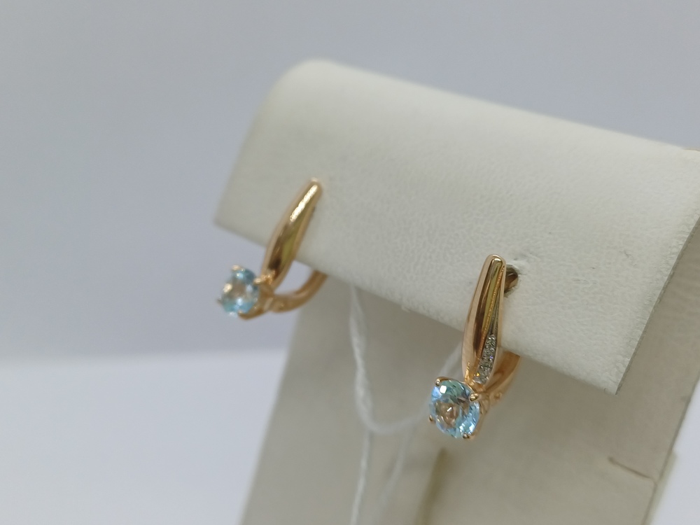 СЕРЬГИ БРИЛЛИАНТ (Au 585)