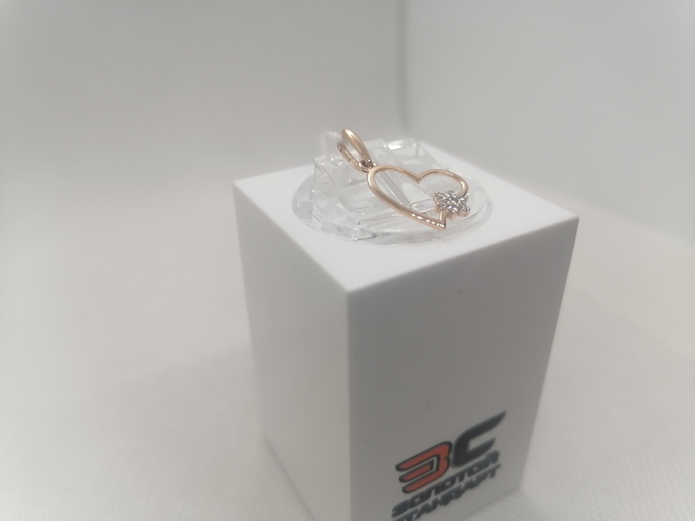 ПОДВЕСКА С КАМНЯМИ (Au 585)