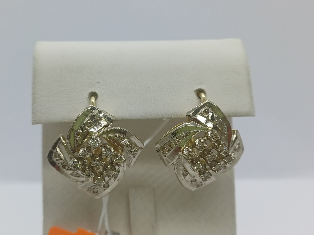 СЕРЬГИ БРИЛЛИАНТ (Au 585)