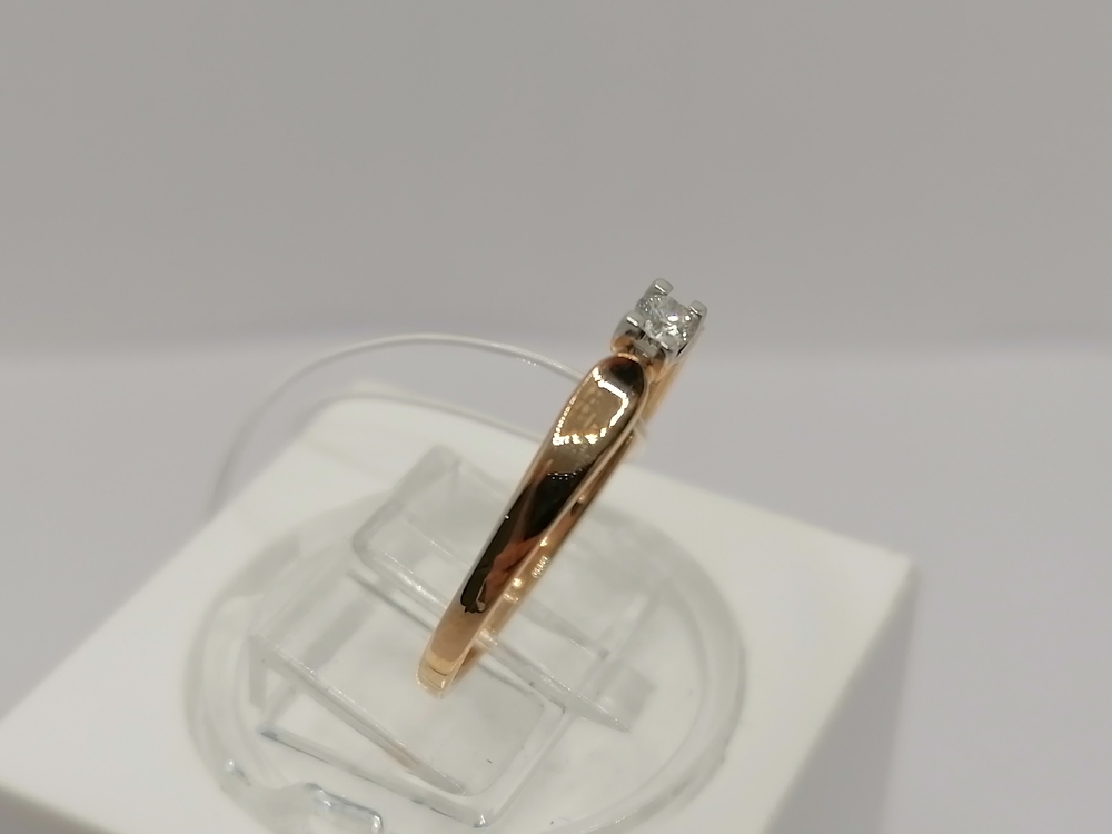 КОЛЬЦО БРИЛЛИАНТ (Au 585)