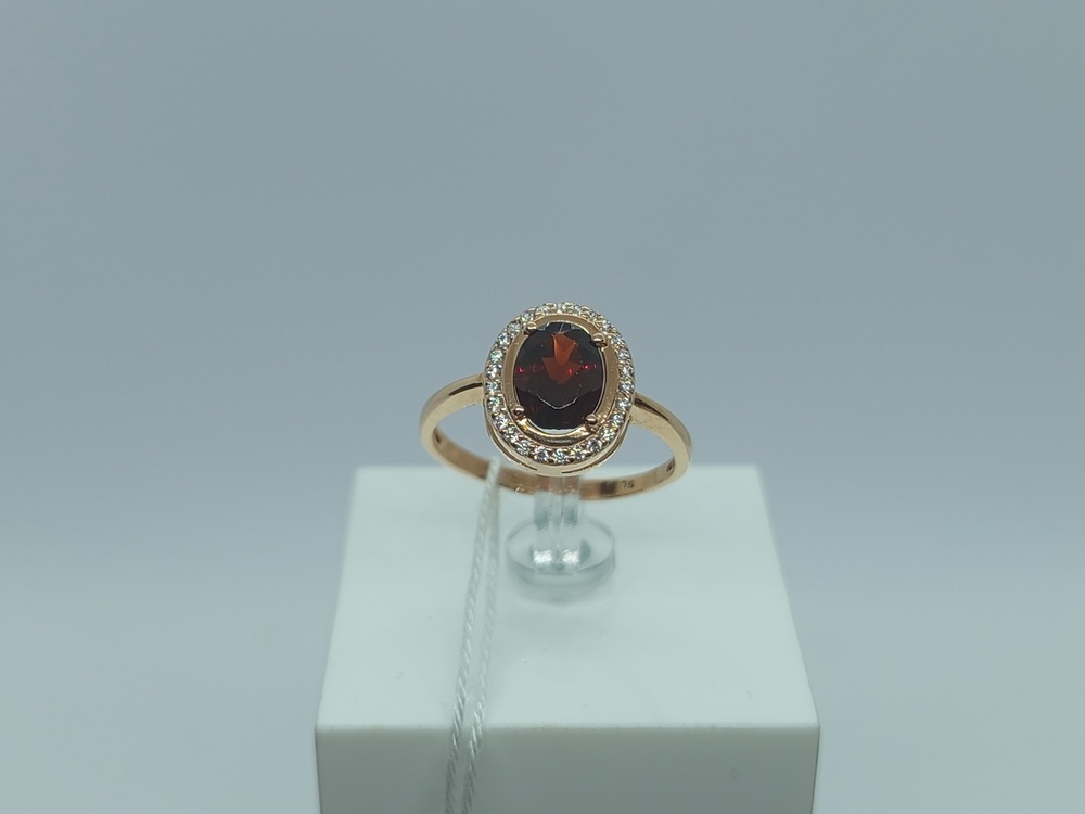 КОЛКМИ585 КОЛЬЦО С КАМНЯМИ (Au 585)