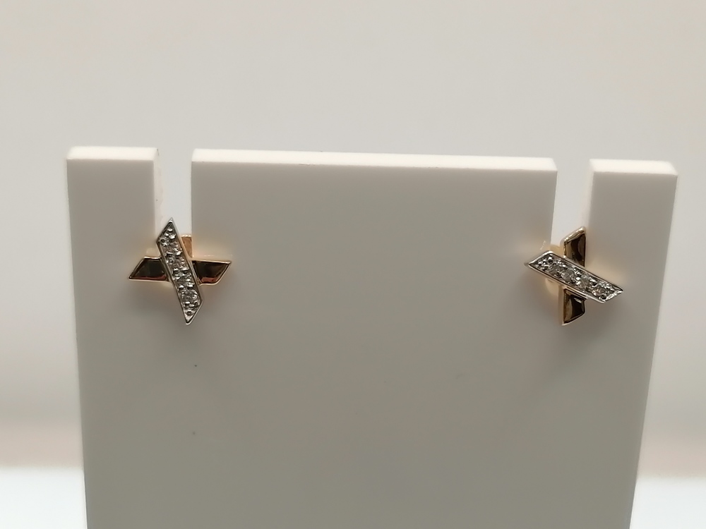 СЕРЬГИ С КАМНЯМИ (Au 585)