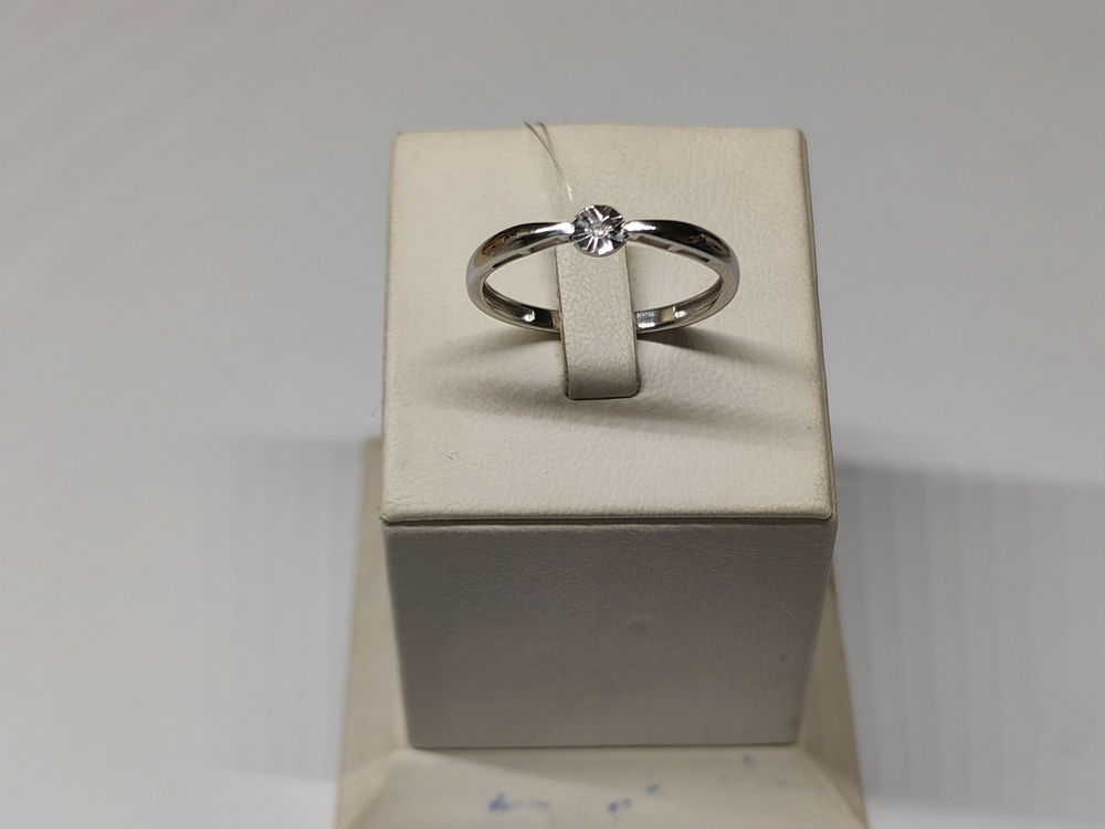 КОЛЬЦО БРИЛЛИАНТ (Ag 925)