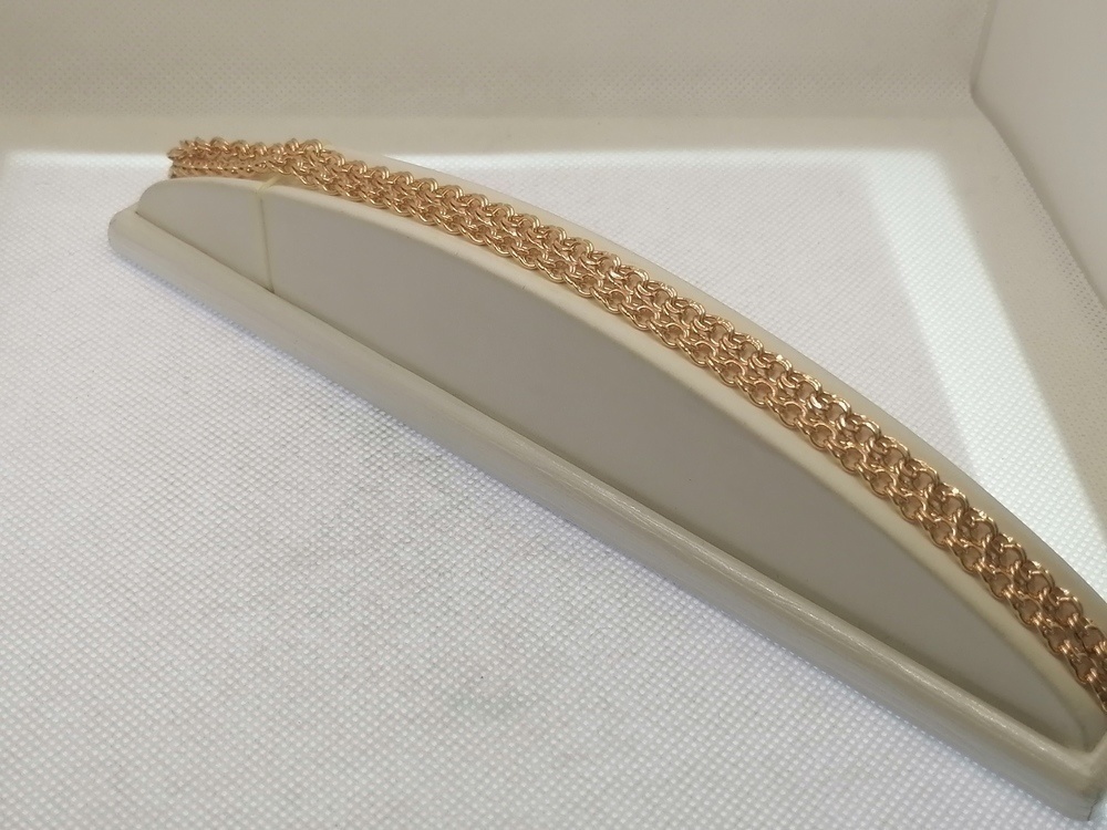 ЦЕПЬ ПОЛНОВЕСНАЯ Бисмарк (Au 585)