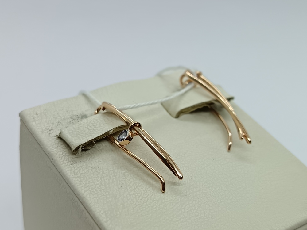 СЕРЬГИ КАФФЫ (Au 585)