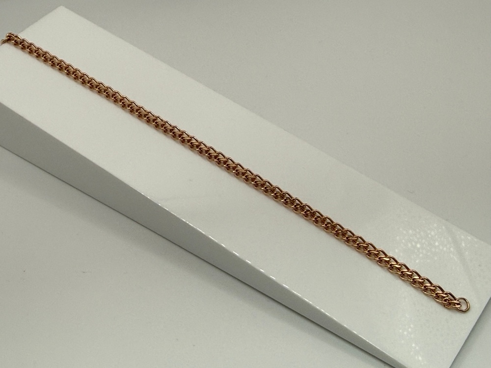 БРАСЛЕТ ПУСТОТЕЛЫЙ Царь (Au 585)