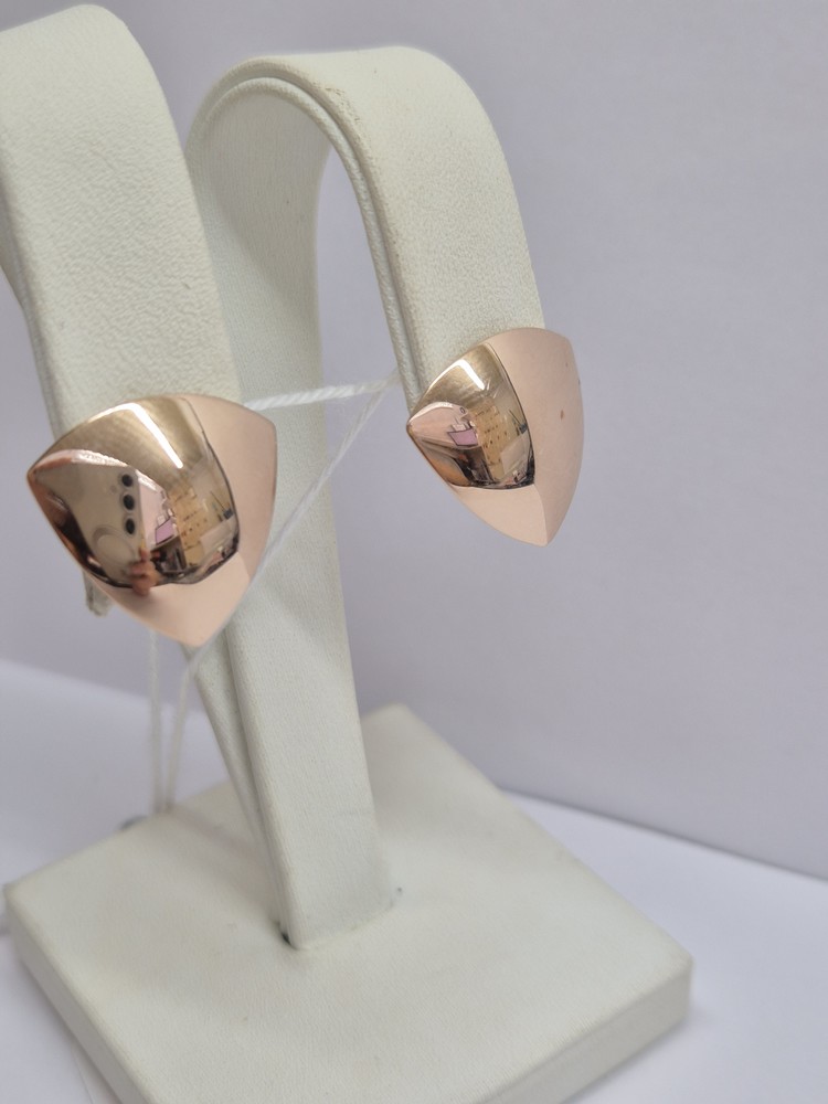 СБКМ585 СЕРЬГИ БЕЗ КАМНЯ (Au 585)