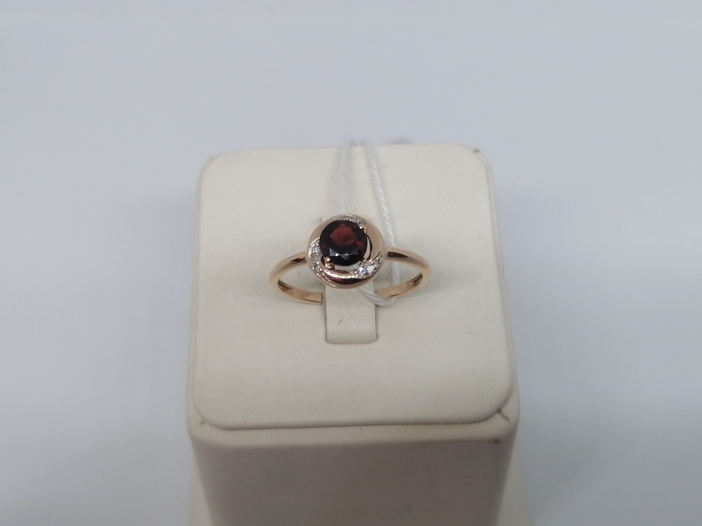 КОЛКМИ585 КОЛЬЦО С КАМНЯМИ (Au 585)