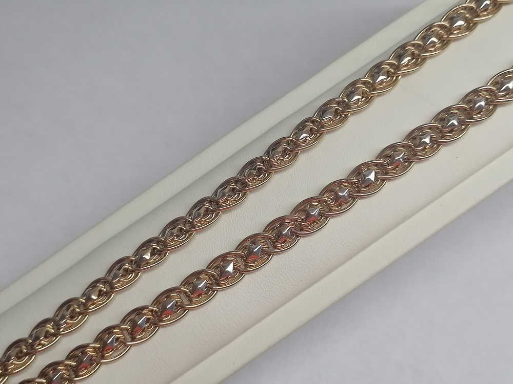 ЦПФЗ585 ЦЕПЬ ПУСТОТЕЛАЯ Фантазия (Au 585)