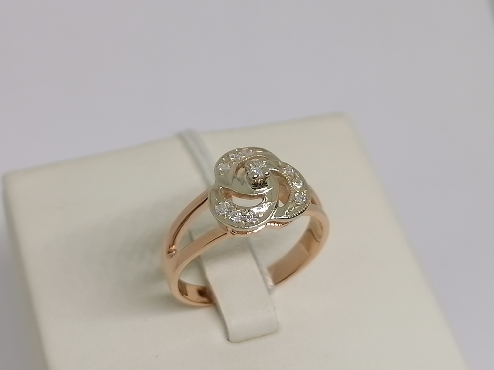 КОЛЬЦО БРИЛЛИАНТ Au 585