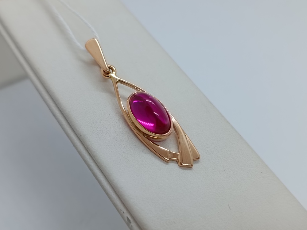 ПОДВЕСКА С КАМНЕМ (Au 583)