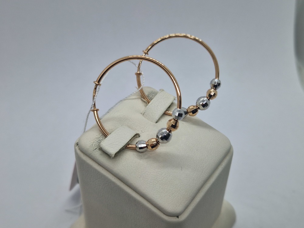 СЕРЬГИ КОНГО без камня (Au 585)