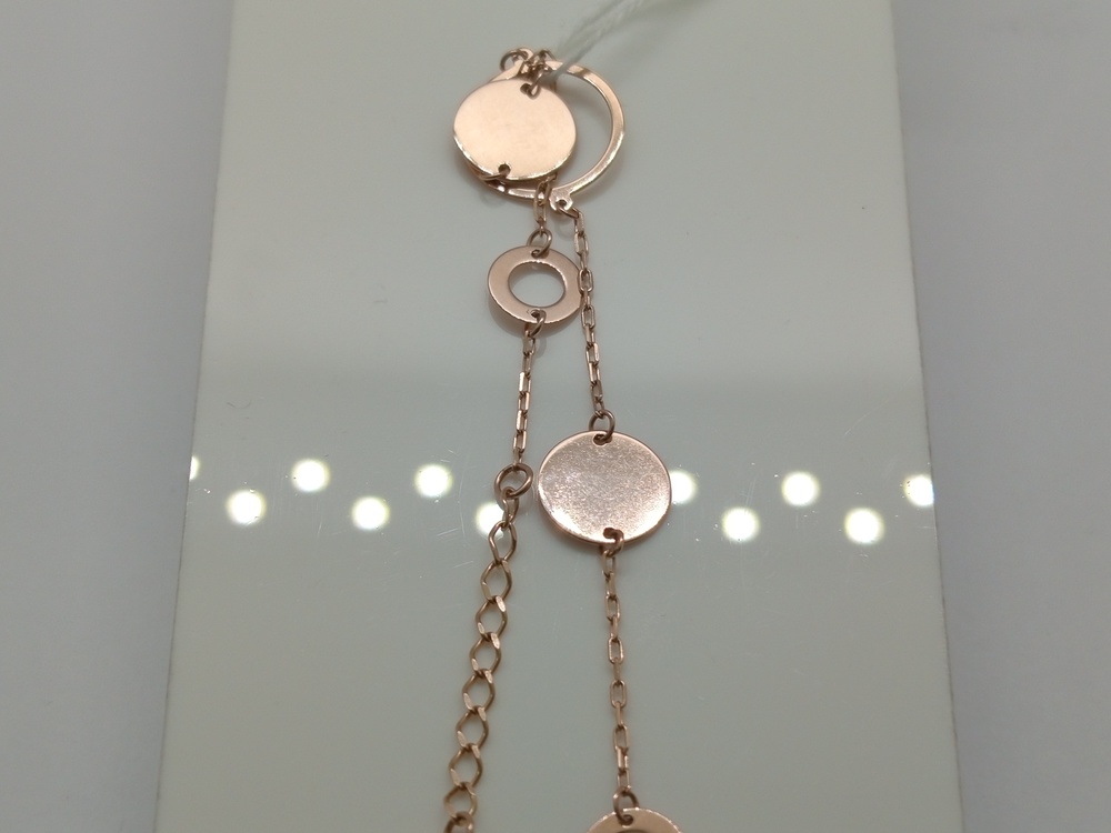 БРАСЛЕТ ПОЛНОВЕСНЫЙ Фантазия Au 585