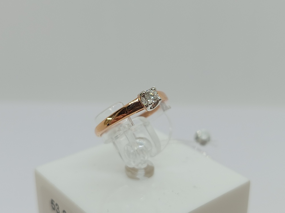 КОЛЬЦО БРИЛЛИАНТ (Au 585)