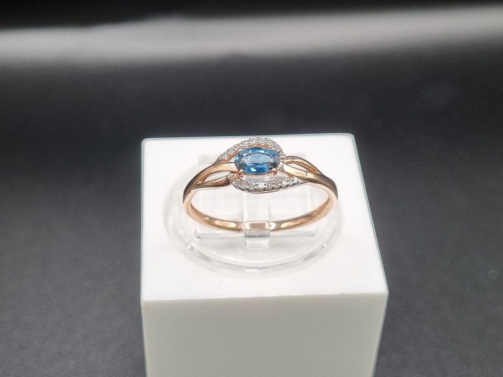 КОЛЬЦО БРИЛЛИАНТ Au 585