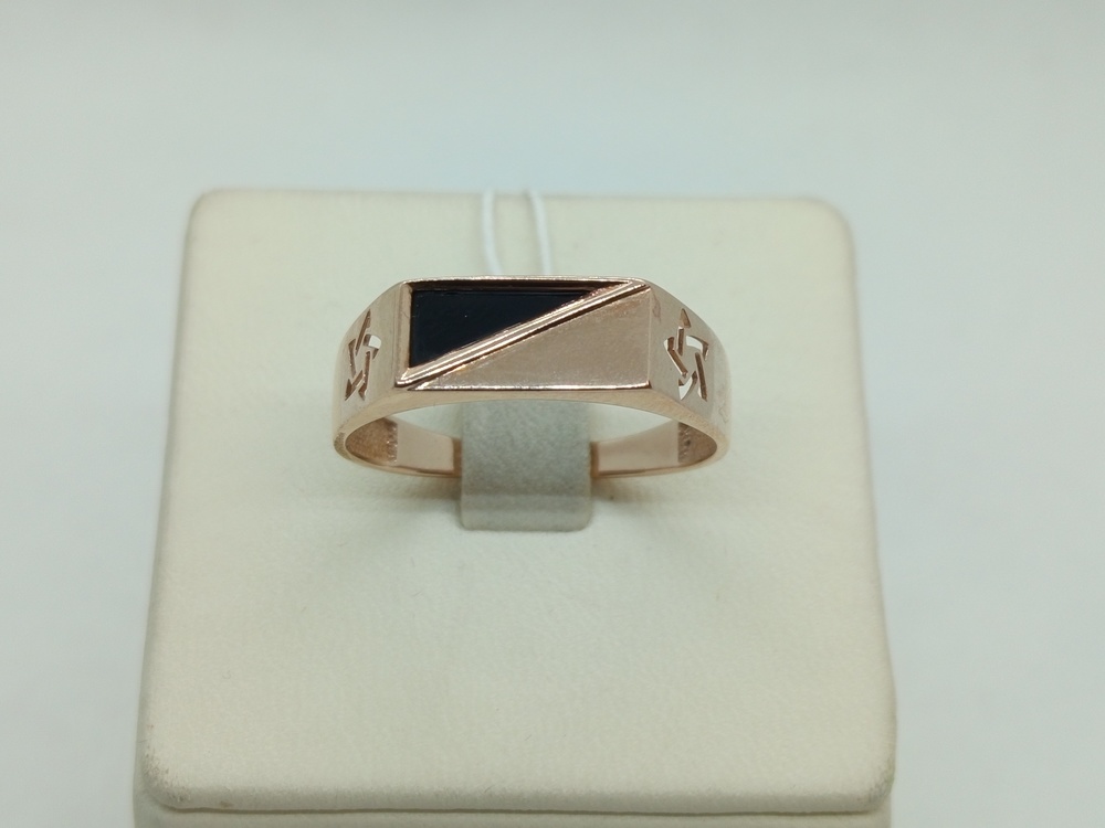 ПЕЧКМ585 ПЕЧАТКА С КАМНЕМ (Au 585)