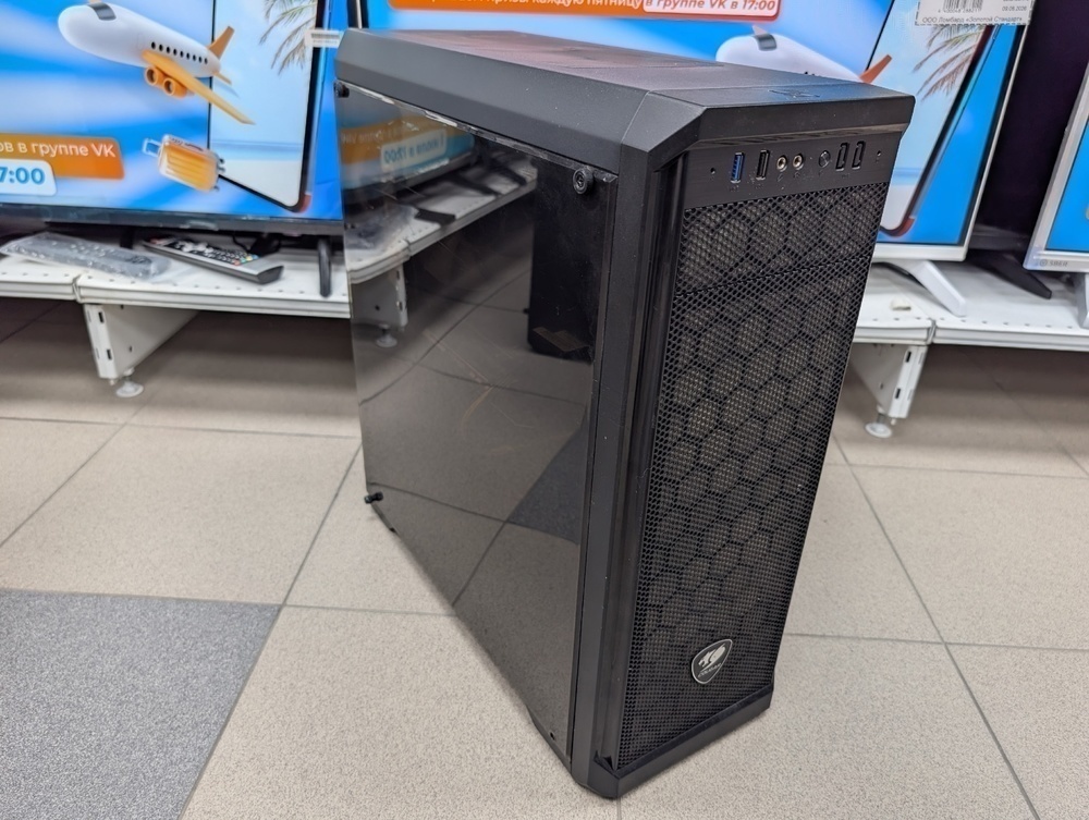 Системный блок Cougar; Core i3-8350K, GeForce GTX 1060 3GB, 16 Гб, 240 Гб, 1 Tb