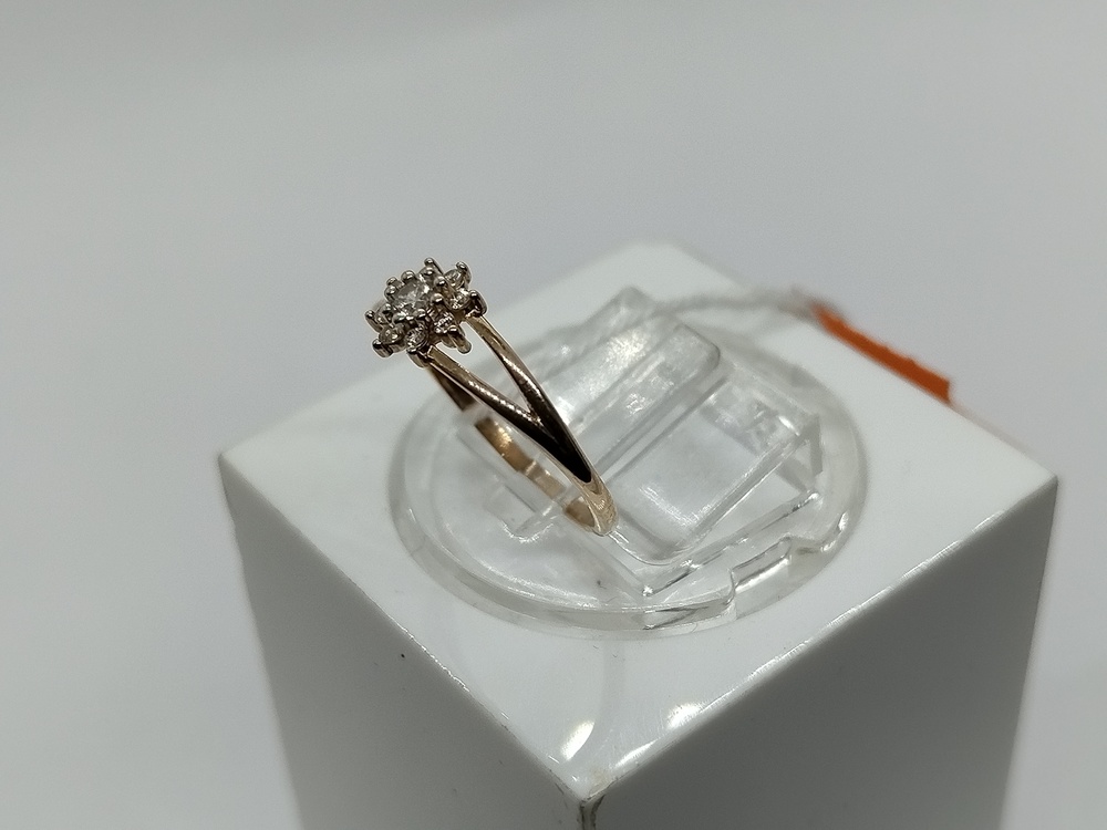 КОЛКМИ585 КОЛЬЦО С КАМНЯМИ (Au 585)