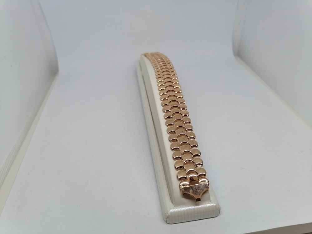 БРАСЛЕТ ПУСТОТЕЛЫЙ Фантазия (Au 585)