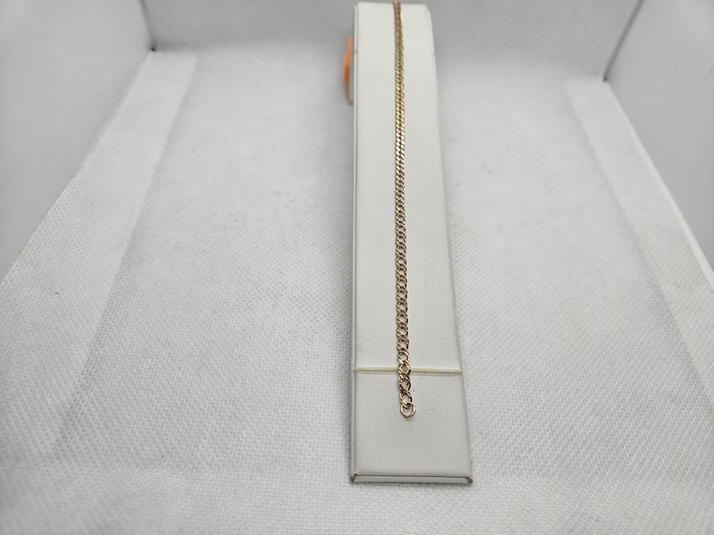 БРАСЛЕТ ПОЛНОВЕСНЫЙ Ромб двойной Au 585