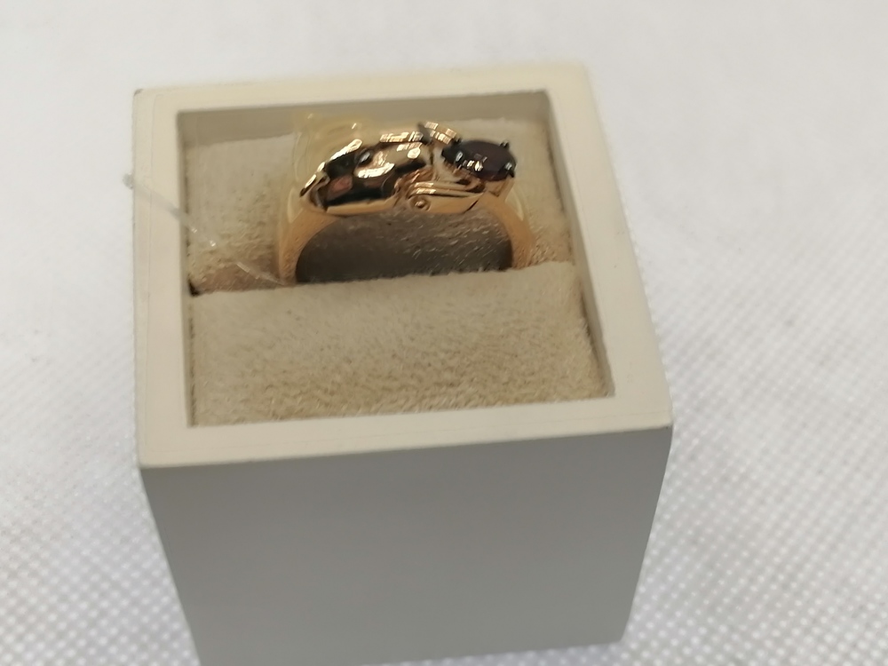 КОЛЬЦО ГРАНАТ (Au 585)