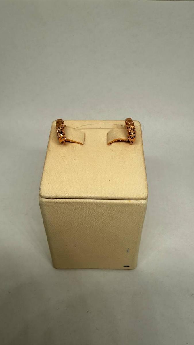 СЕРЬГИ БЕЗ КАМНЯ (Au 585)