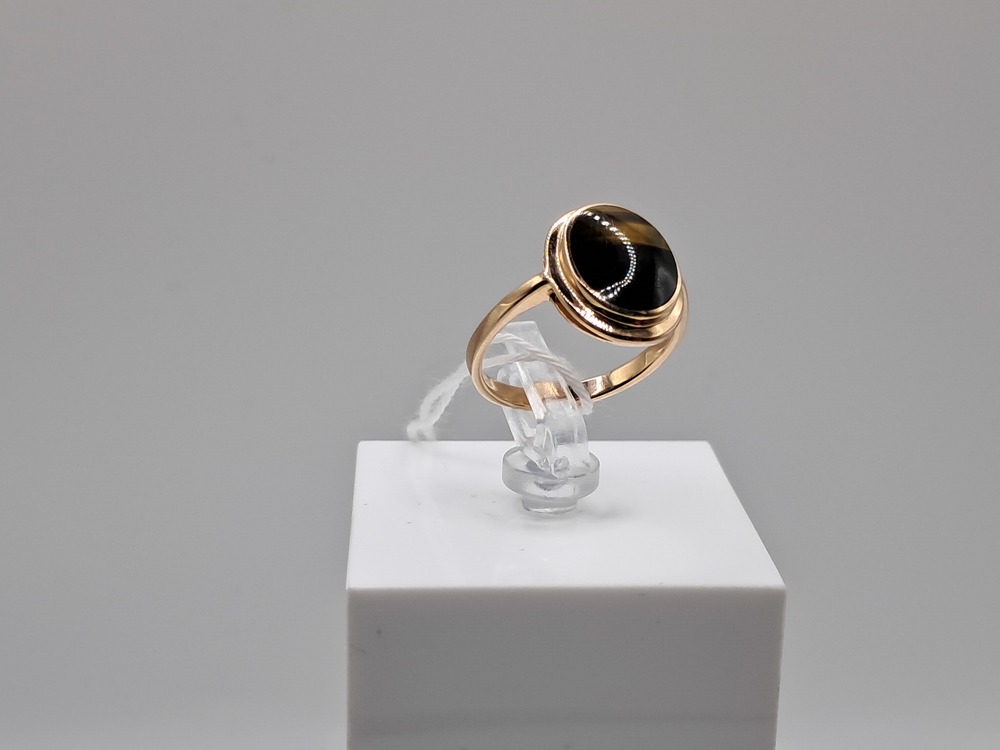 КОЛКМ585 КОЛЬЦО С КАМНЕМ (Au 585)