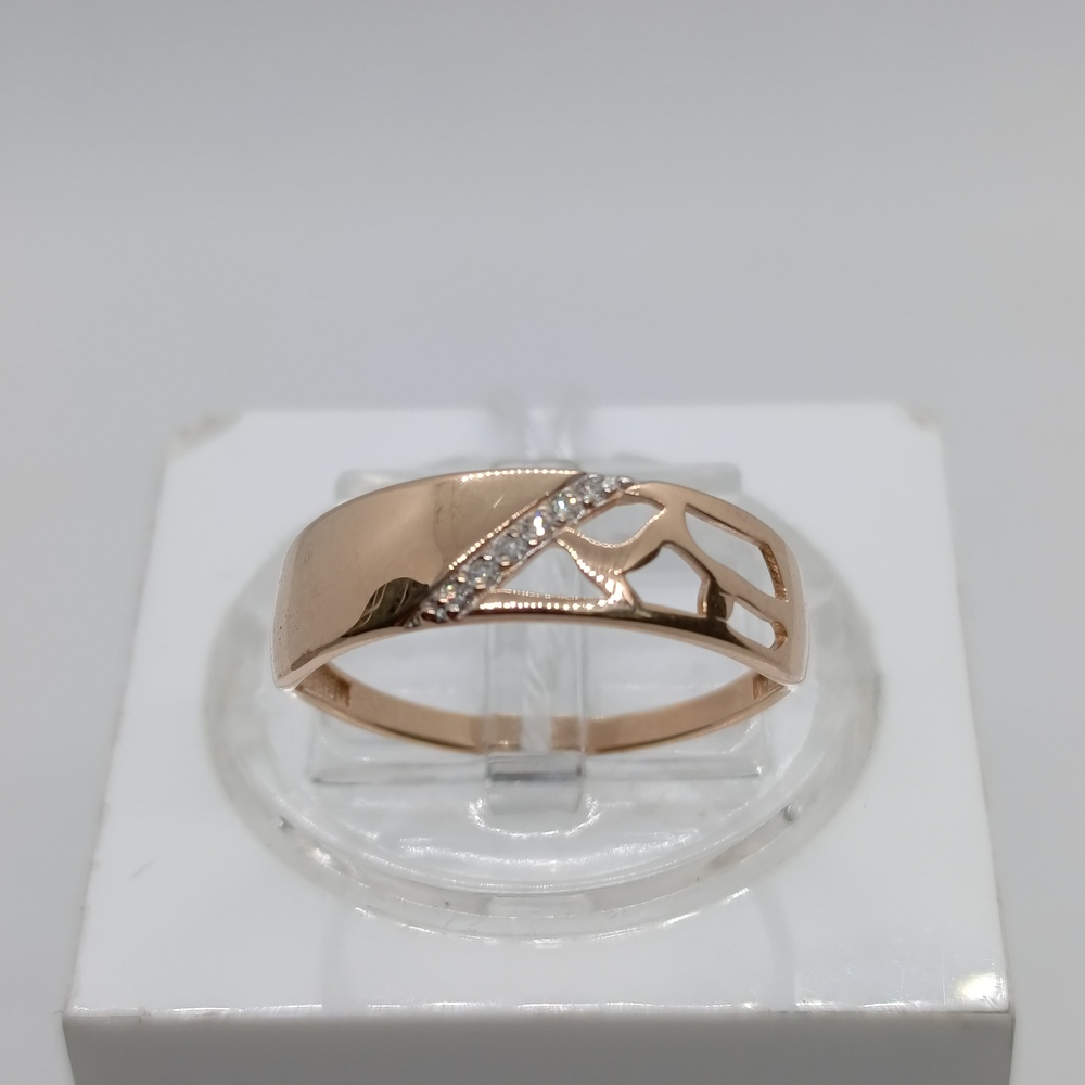 КОЛЬЦО БРИЛЛИАНТ Au 585