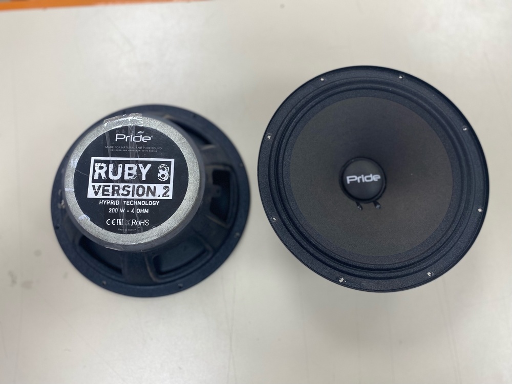 Автоакустика передняя Pride Ruby 8 v2