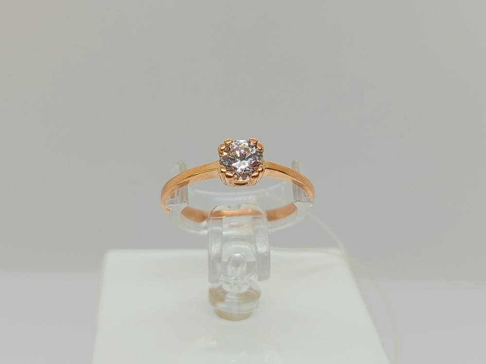 КОЛЬЦО С КАМНЕМ (Au 585)