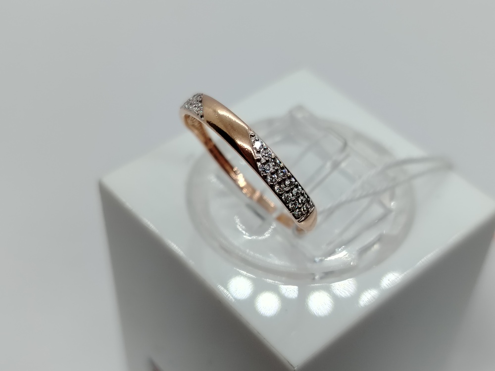 КОЛКМИ585 КОЛЬЦО С КАМНЯМИ (Au 585)
