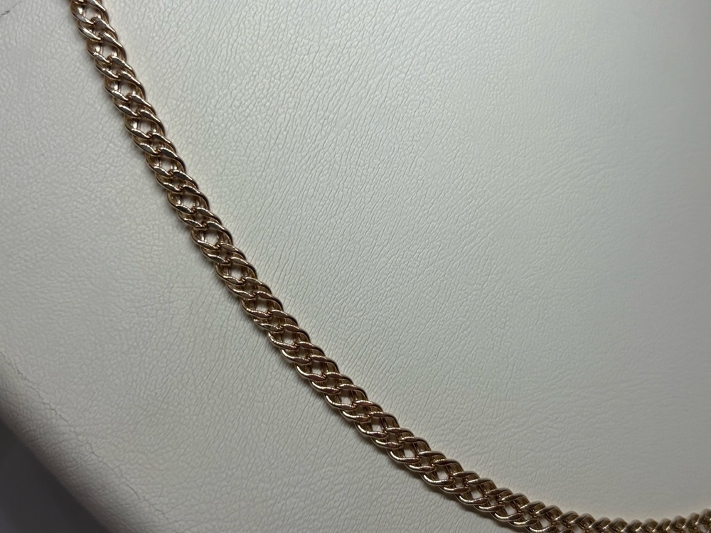 ЦПР2585 ЦЕПЬ ПУСТОТЕЛАЯ Ромб двойной (Au 585)