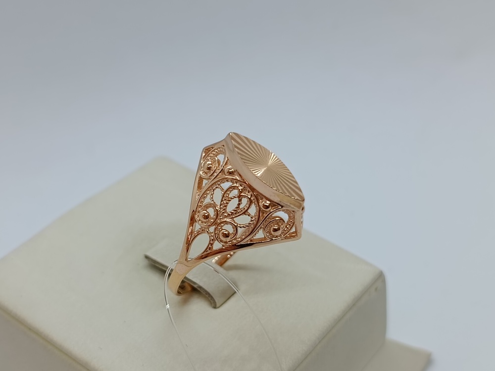 4041а КОЛЬЦО БЕЗ КАМНЯ (Au 585)