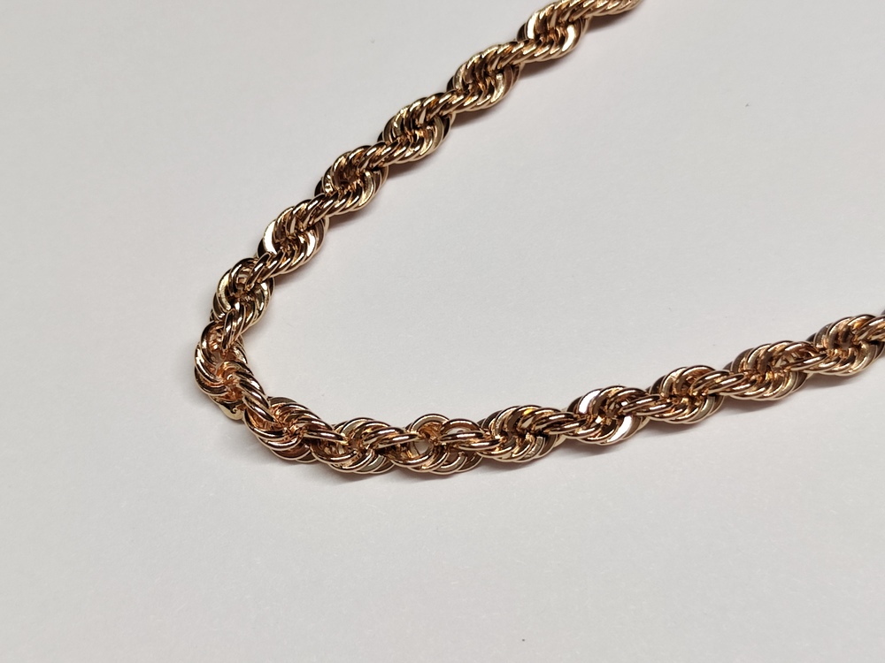 ЦЕПЬ ПОЛНОВЕСНАЯ Веревка (Au 585)