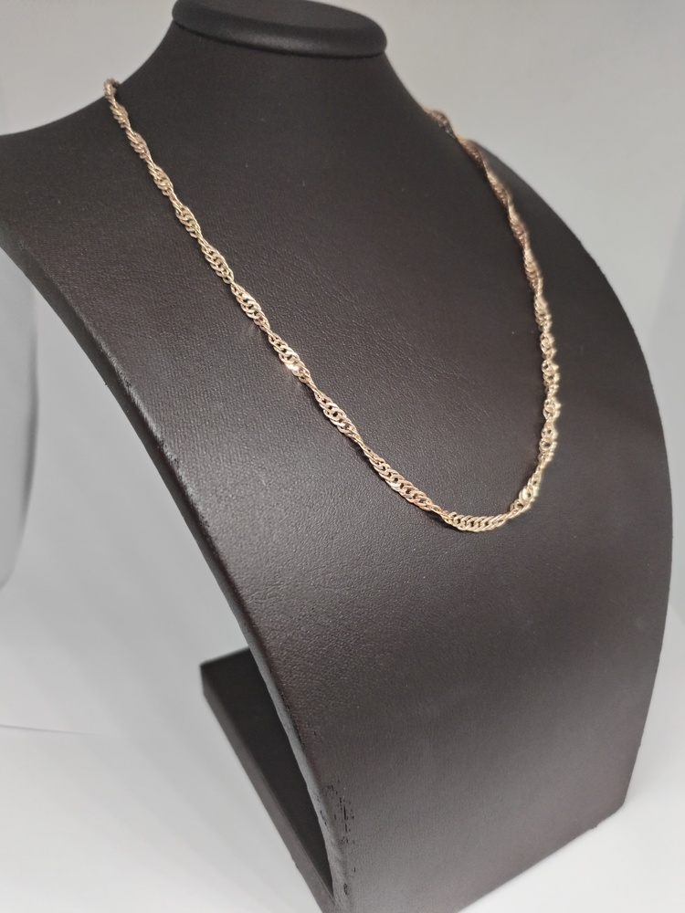 ЦПСИ585 ЦЕПЬ ПУСТОТЕЛАЯ Сингапур (Au 585)