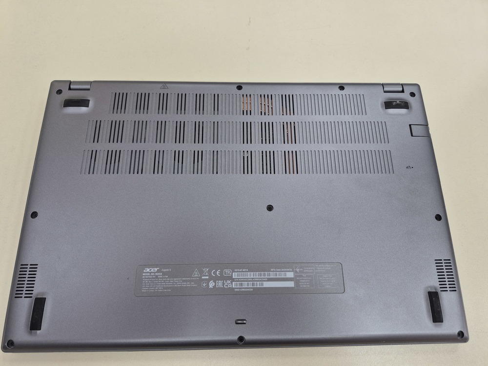 Ноутбук Acer; Core I5-12450H, Intel UHD Graphics, 8 Гб, 500 Гб, Нет