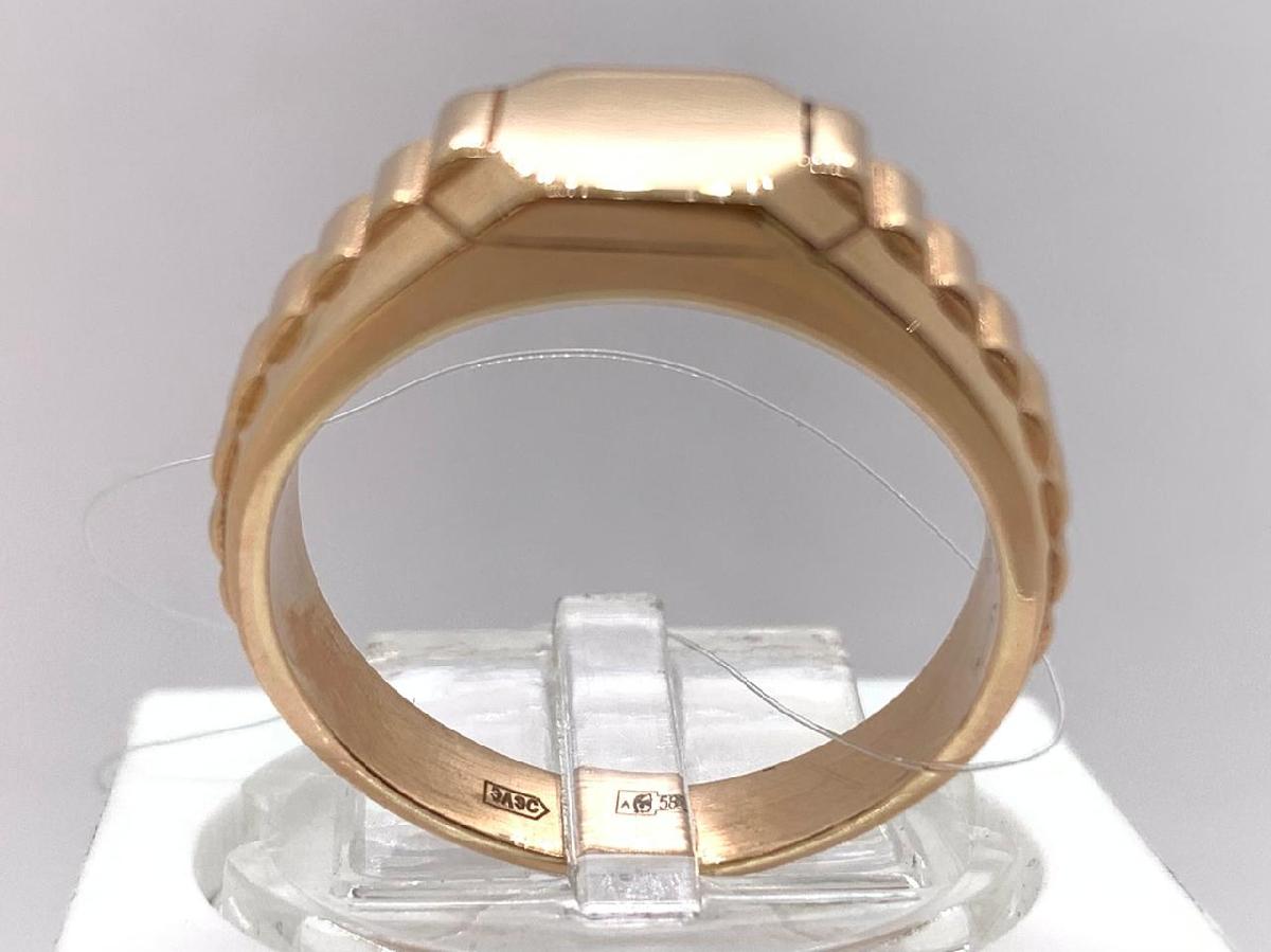 КОЛЬЦО ПЕЧАТКА без камня (Au 585)