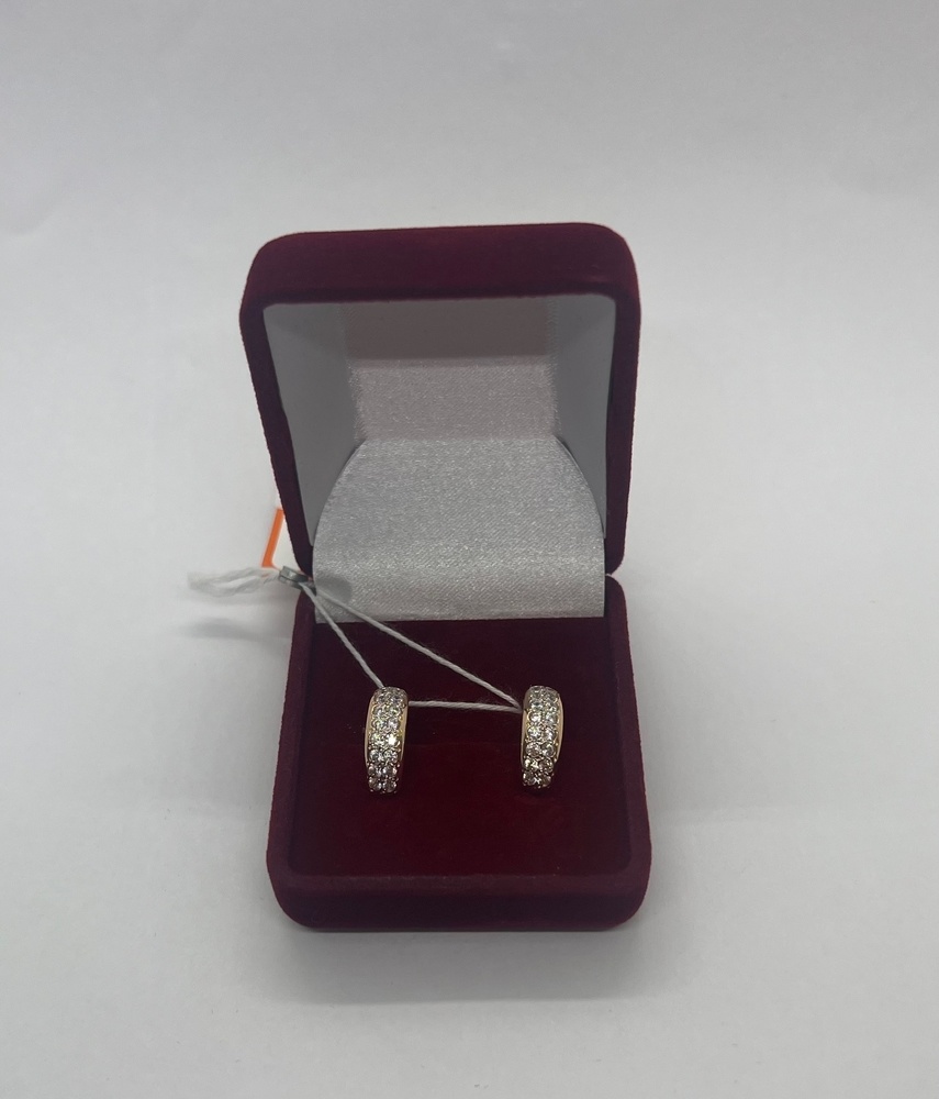 СЕРЬГИ С КАМНЯМИ (Au 585)