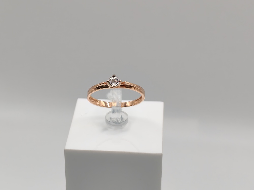 КОЛЬЦО БРИЛЛИАНТ Au 585