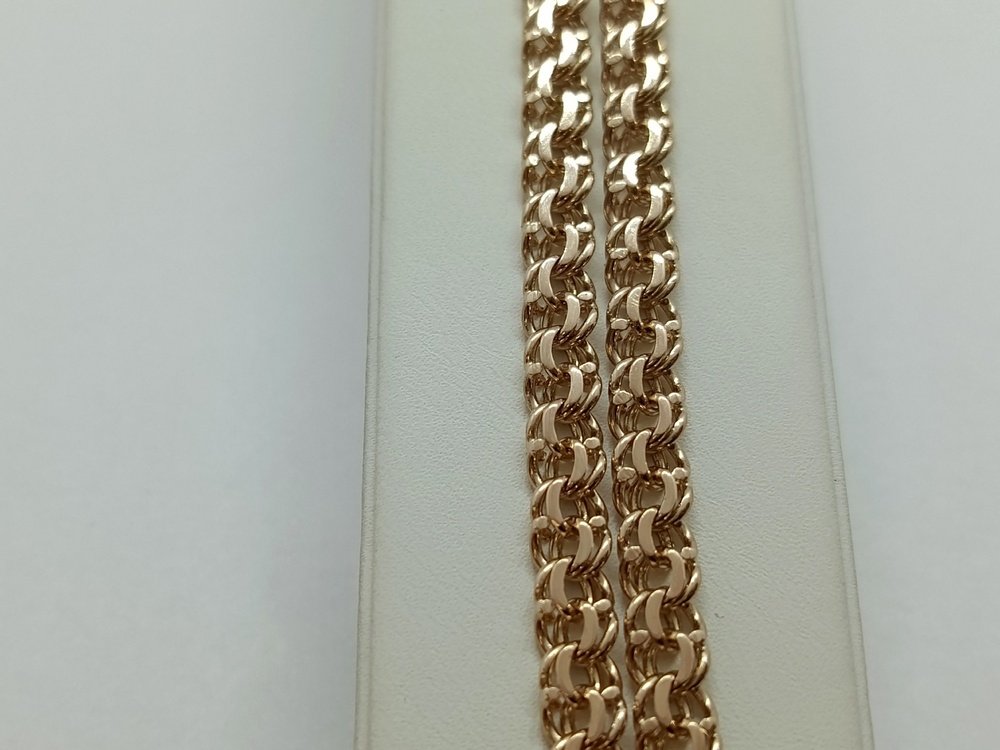 ЦЕПЬ ПОЛНОВЕСНАЯ Бисмарк (Au 585)