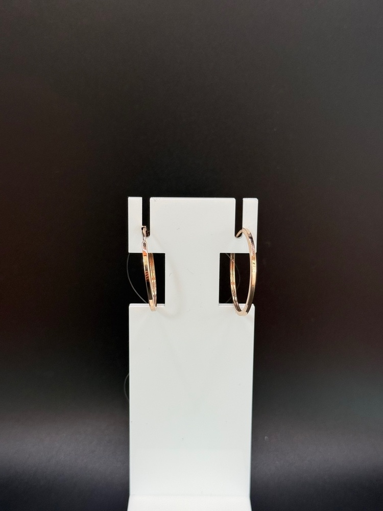 03-207337 СЕРЬГИ КОНГО без камня (Au 585)