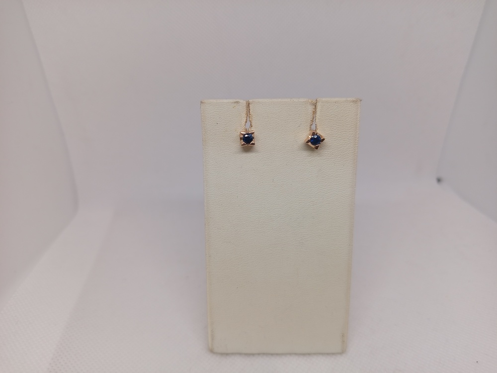 СПУС585 СЕРЬГИ ПУСЕТЫ (Au 585)