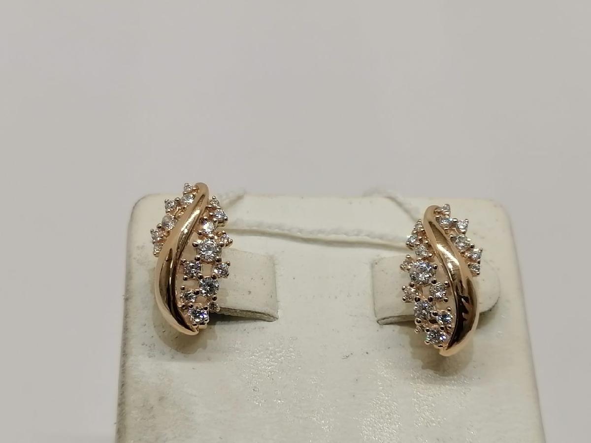 СКМИ585 СЕРЬГИ С КАМНЯМИ (Au 585) СКМИ585 СЕРЬГИ С КАМНЯМИ (Au 585)