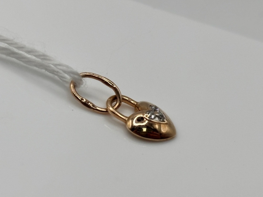 ПОДКМИ585 ПОДВЕСКА С КАМНЯМИ (Au 585)