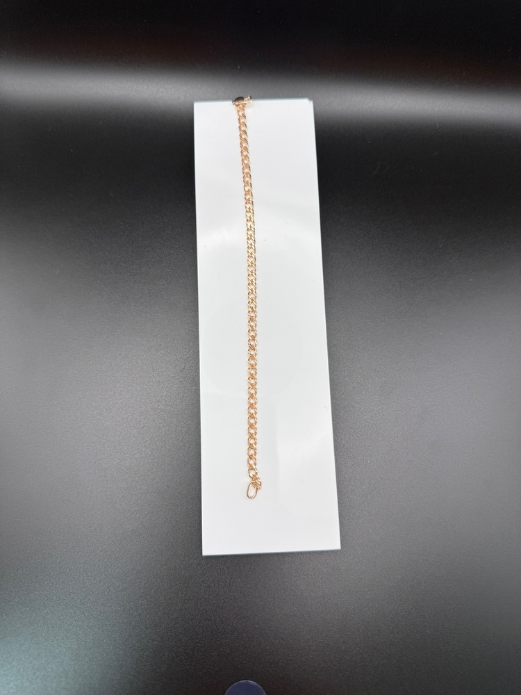 БРАСЛЕТ ПОЛНОВЕСНЫЙ Ромб двойной (Au 585)